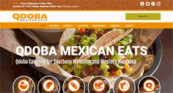 Desktop Screenshot of cateringqdoba.com